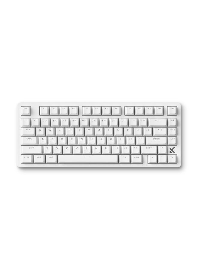 MCHOSE Jet 75 Hall Effect Magnetic Switch Gaming Keyboard – Kailh Magnetic God Switch, 75% Layout, Hot-Swappable, Adjustable Actuation, 8kHz Polling, 0.1ms Latency, White | HW-Jet75-8 - Image 2
